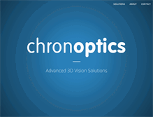 Tablet Screenshot of chronoptics.com